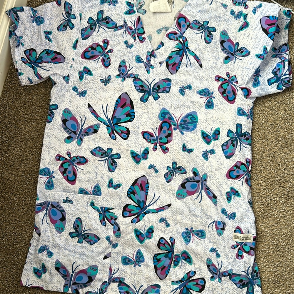 uniform advantage colorful scrub tops!